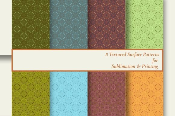 8 Vintage Batik Seamless Texture Tiles: Timeless Design for Modern Creativity