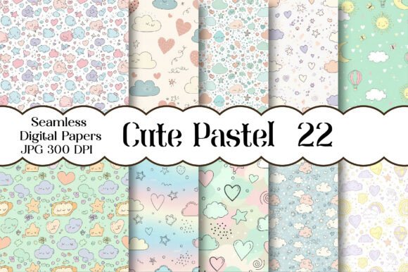 Cute Pastel Pattern Pack