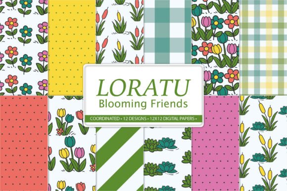 Floral Spring Paper Pack