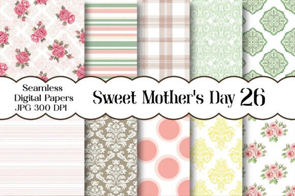 Sweet Mother’s Day Digital Paper: A Timeless Expression of Love and Creativity